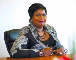 de Curaçaose Marvelyne Wiels  "genomineerd als Zwarte Vrouwelijk Manager 2008"