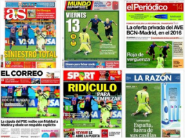 Spaanse kranten sabelen Spaans elftal neer