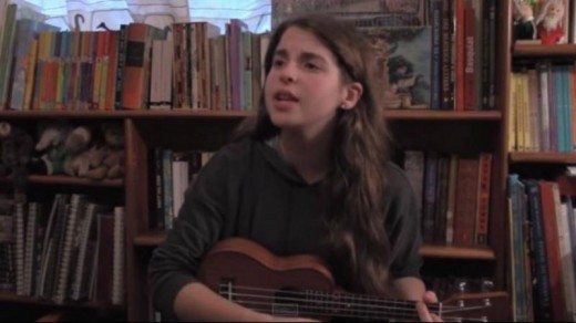 Dit 15-jarige meisje zingt haar frustratie van zich af 