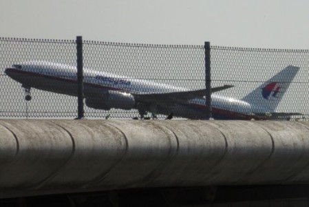 Vlucht MH17 werd nog een laatste keer gefotografeerd bij opstijgen op Schiphol - Foto |  ANP