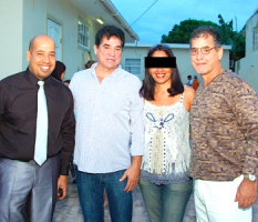 Broers George Jamaloodin, Robbie dos Santos en Luigi dos Santos-2
