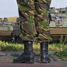 Camouflageverf defensie veroorzaakte mogelijk kanker Foto |   ANP