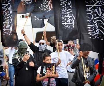 Tijdens de pro-Gaza-demonstratie in de Haagse Schilderswijk in juli werden antisemitische leuzen geroepen. Het OM in Den Haag is een onderzoek gestart naar de teksten die werden geroepen. Foto |  Rene Oudshoorn
