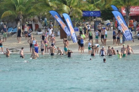 Off Road Triathlon bij Bleu Bay Curaçao Golf & Beach Resort