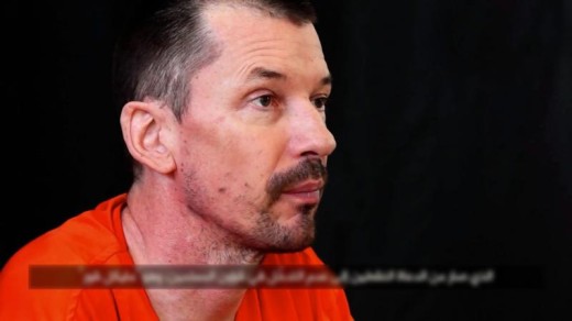 John Cantlie in een video van IS | FOTO: EPA.