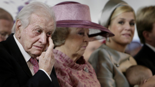 Jorge Zorreguieta, koningin Beatrix en prinses Maxima | ANP PHOTO ROYAL IMAGES WFA RONALD FLEURBAAIJ (POOL)