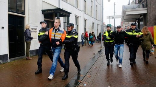 Sinterklaasintocht 2014 in Gouda: Alle arrestanten intocht op vrije voeten | © ANP