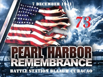 Pearl Harbor 73rd anniversary-POSTERBLUE BAY