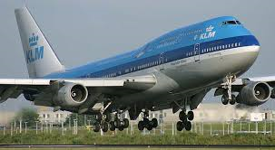 Voorzorgs landing KLM