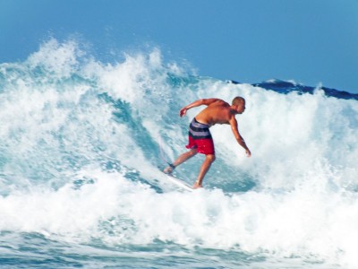 Kijkplezier bij het surfen | Foto Els Kroon