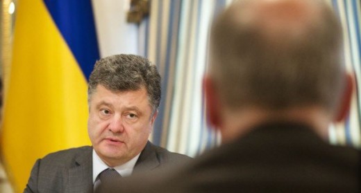 Oekraïense president Petro Porosjenko