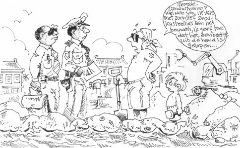  Illegale landwinning? | AD cartoon