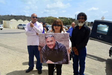 ‘Mitch Henriquez zwaar mishandeld’ | Foto Persbureau Curacao