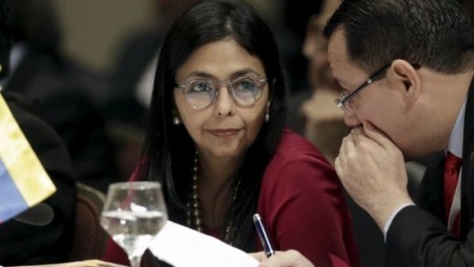 Venezuela's Foreign Minister, Delcy Rodriguez, accused Argentina of meddling 