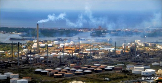 PDVSA wil op termijn aanpassingen  installaties om zwaardere olie te bewerken | | Foto Bea Moedt