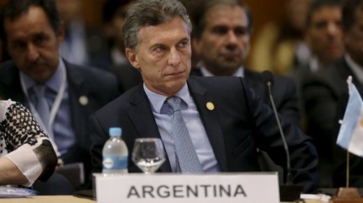Mr Macri's comments are the first clash between him and the socialist Venezuelan government of Nicolas Maduro 