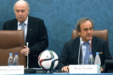 FIFA: Blatter en Platini 8 jr geschorst