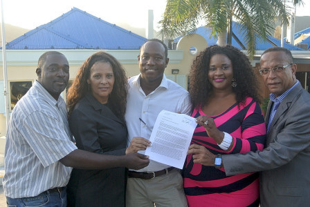 Nieuwe partijen Sint Maarten protesteren tegen Marlin