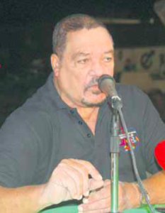 Amak-voorzitter Manfred ‘Feco’ Gomes | Foto Edsel Sambo