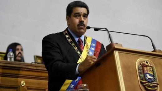 De president van Venezuela Nicolás Maduro. | © AFP