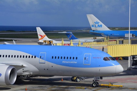KLM zonder tussenstop naar Curacao