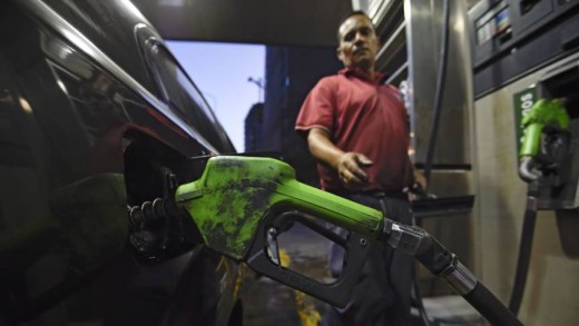 Een benzinepomp in Venezuela | Foto AFP