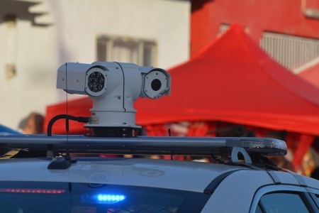 de nieuwe camera’s op politieauto’s  | Persbureau Curacao