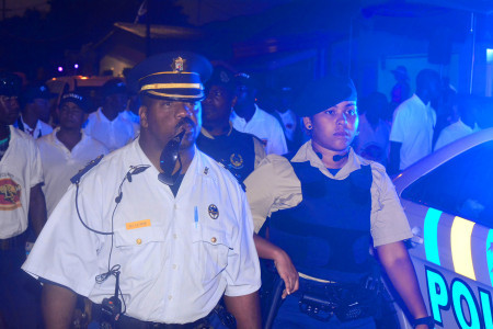 politie carnaval 2016 | Persbureau Curacao