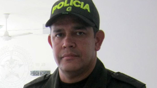 Colombia-Police Colonel Nestor Enrique Maestre