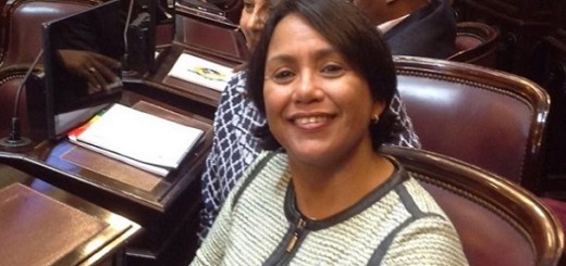Desiree de Sousa Croes, de Arubaanse politica van de partij AVP