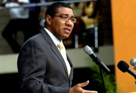 Prime Minister of Jamaica Andrew Holness relating to the Caribbean correspondent banking issues
