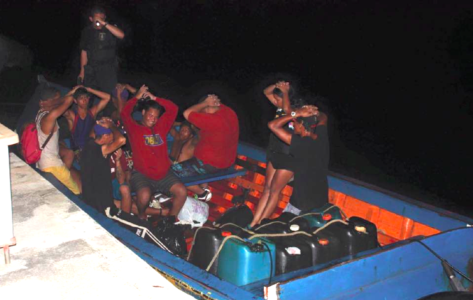 Venezolaanse vluchtelingen illegaal-4 | Kustwacht Defensie Caribisch Gebied