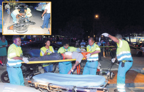 Ernstig gewonde bij eenzijdig motorongeluk | Foto Extra