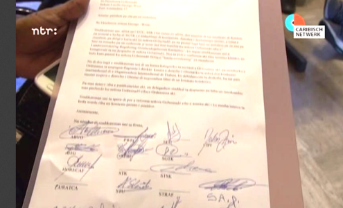 Brief van de vakbonden aan de gouverneur | foto: José Manuel Dias