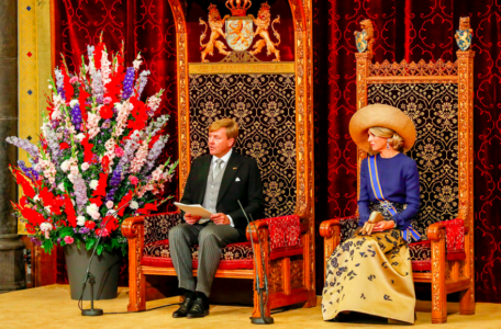 Koning Willem-Alexander leest de troonrede voor - foto: ANP Royal Images/ Sander Koning