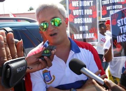 UP-leider Theo Heyliger werd buiten het stemfraude onderzoek gehouden | foto: Today / Hilbert Haar