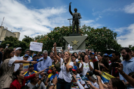 De Venezolaanse oppositie maakt zich op voor de protesten vandaag | Miguel Gutierrez / EPA