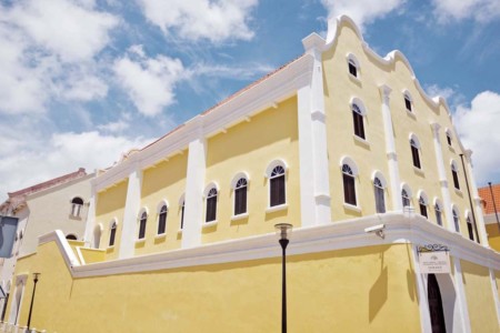 The Mikve Israel-Emanuel Synagogue in Willemstad, Curacao, is the oldest in continuous use in the western hemisphere. Jews moved to Curacao in the 1650s; the current building dates from 1730. Joel Carillet / istockphoto.com