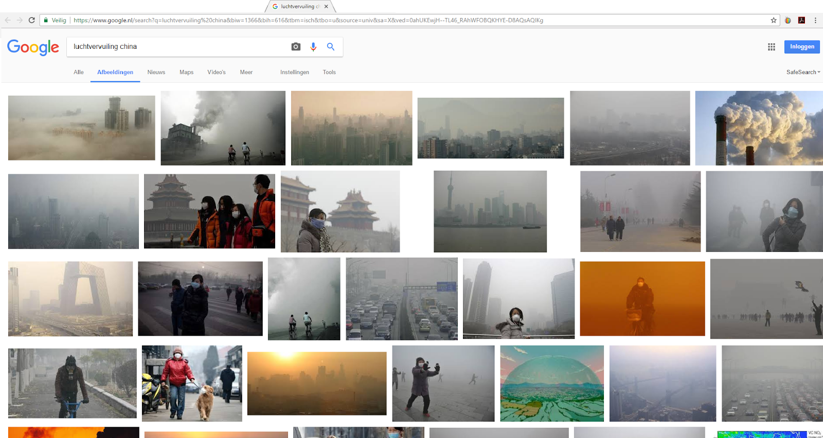 luchtvervuiling-google