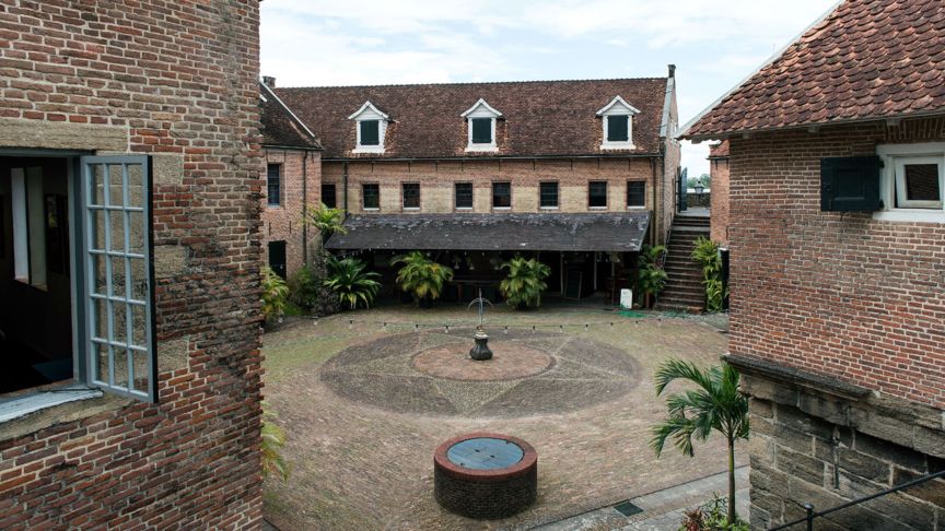 Fort Zeelandia in Paramaribo, de plek waar de Decembermoorden plaatsvonden ANP