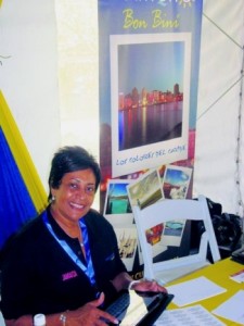 Chata-ceo Lizanne Dindial leidde de Curaçaose delegatie bij de conferentie in Jamaica.