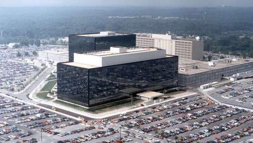 Het NSA-hoofdkwartier in de Amerikaanse staat Maryland. © reuters.