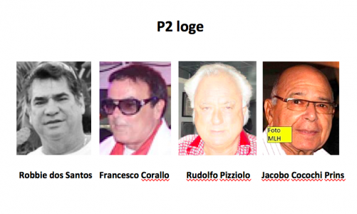 2011 P2 loge - Francesco Corallo-Rudy Pizziolo-Robbie Dos Santos-Cocochi Prins
