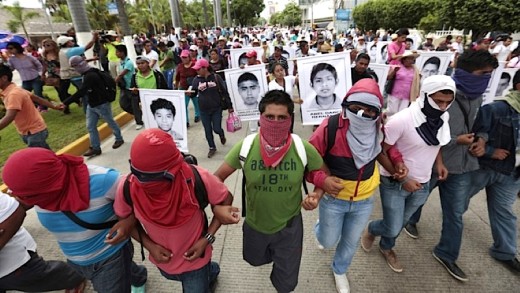 Actie voor verdwenen Mexicaanse studenten