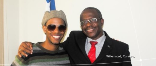 jeugdambassadeur' van Curaçao Gendell Mercelina |One Young World) 