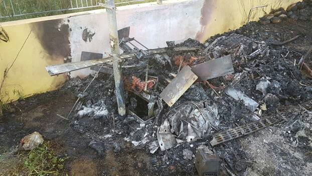PFM | UTS meterkast in Koraal Specht uitgebrand