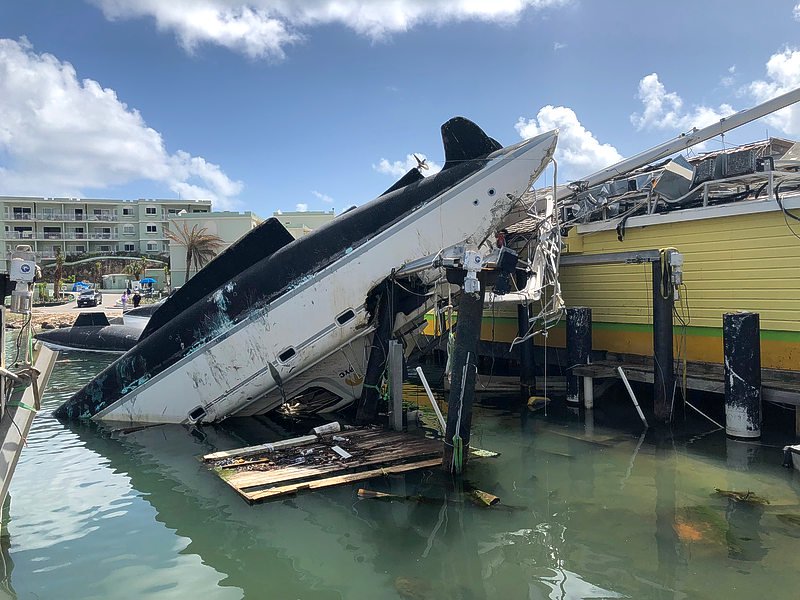 Nu.cw | Na 3,5 jaar eerste scheepswrakken St Maarten gelicht